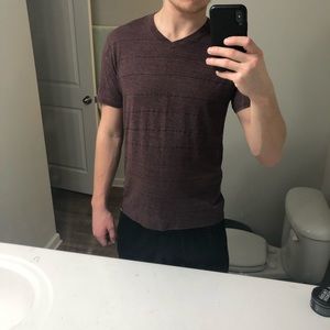 Burgundy Quicksilver t shirt